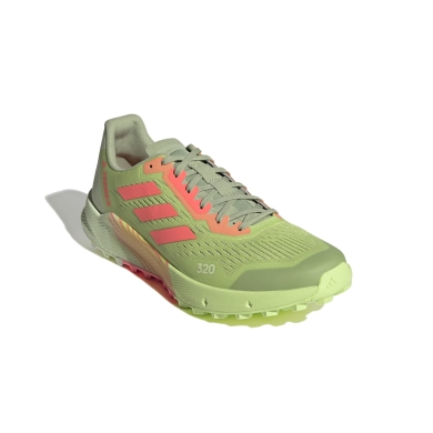 adidas Buty biegowe Trail Terrex Agravic Flow 2 (oddychające) limonkowe męskie